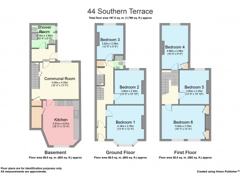 Southern Terrace, Mutley, Plymouth : Floorplan 1