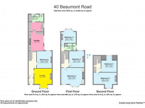 Beaumont Road, Greenbank, Plymouth : Floorplan 1