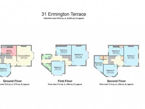Ermington Terrace, Mutley, Plymouth : Floorplan 1