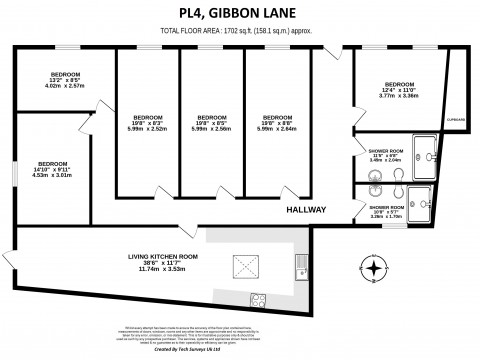 Gibbon Lane, Plymouth : Floorplan 1