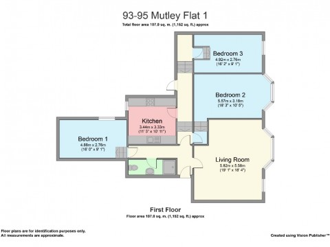 Mutley Plain, Mutley, Plymouth : Floorplan 1