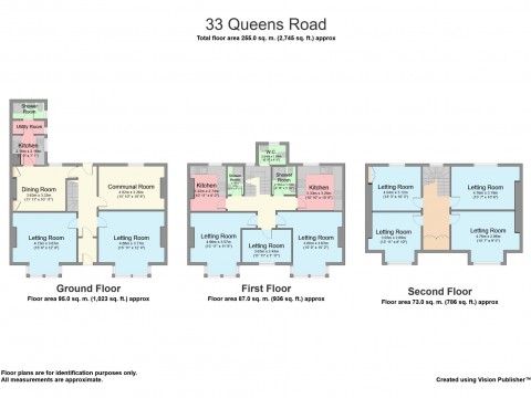 Queens Road, Plymouth : Floorplan 1